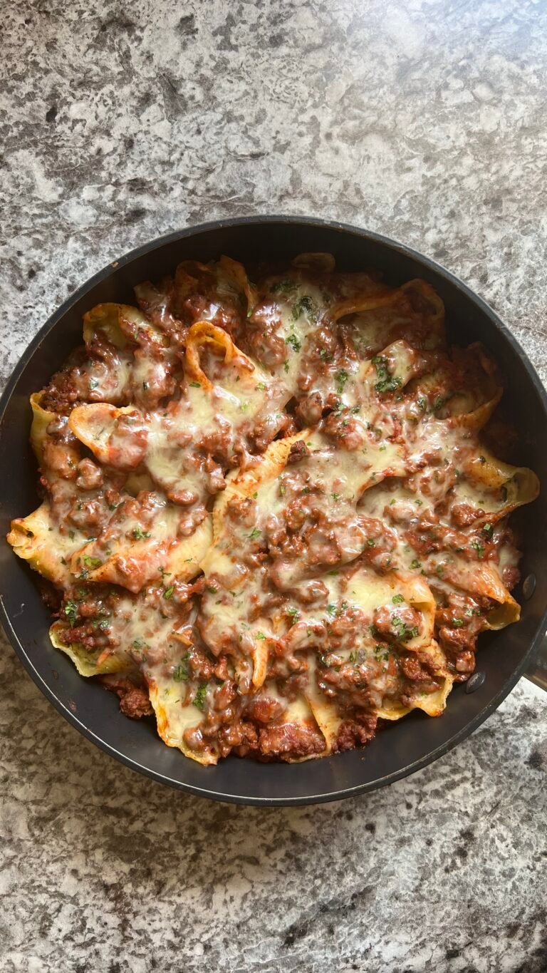 cheesy stuff shells