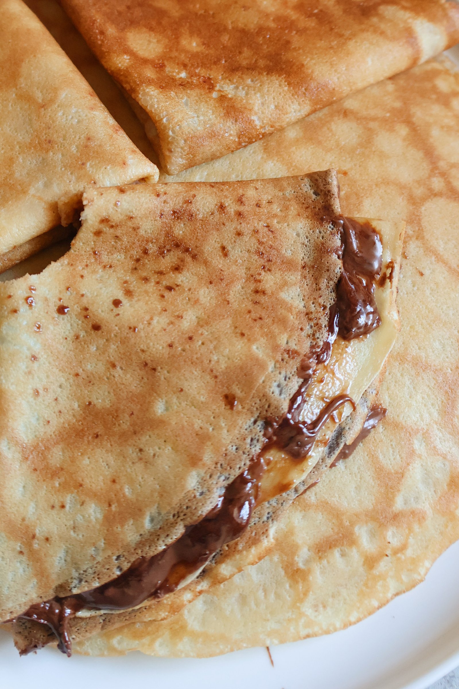 crêpes with Nutella